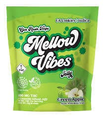 Mellow Vibes | 100mg Jelly | Green Apple