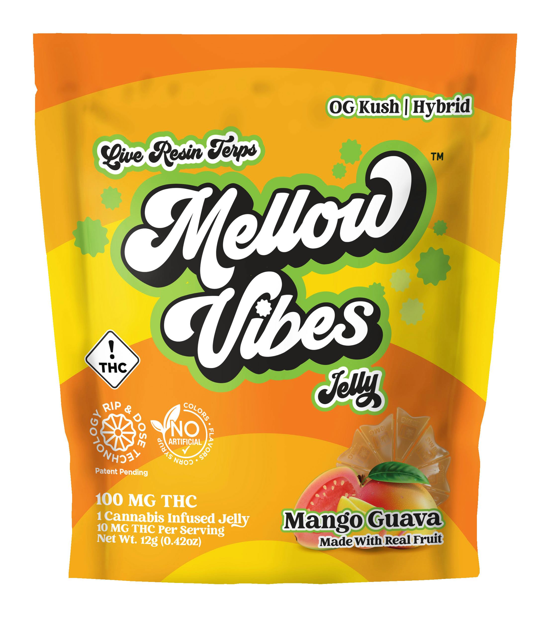 Mellow Vibes | 100mg Jelly | Mango Guava