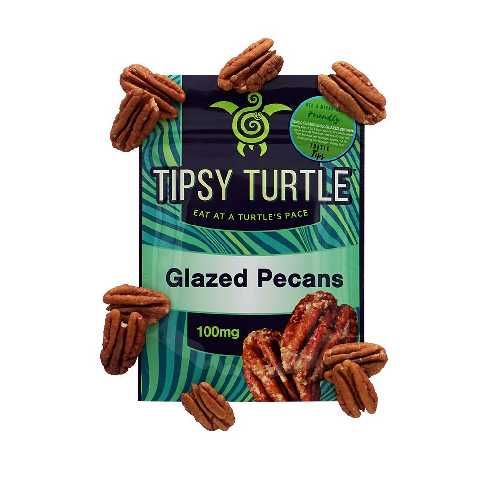 Tipsy Turtle | 100mg Glazed Pecans