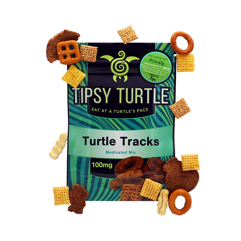 Tipsy Turtle | 100mg Turtle Tracks Snack Mix
