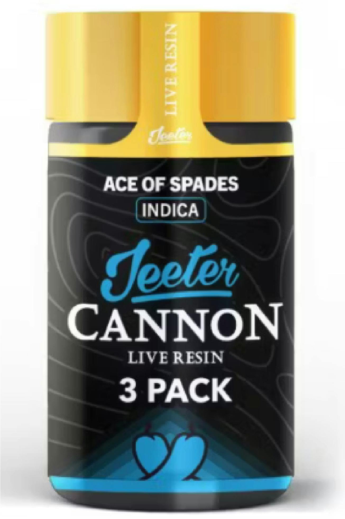 Jeeter | 3-Pack x 0.5g (1.5g) Live Resin Infused Pre-Roll | Pineapple Jack