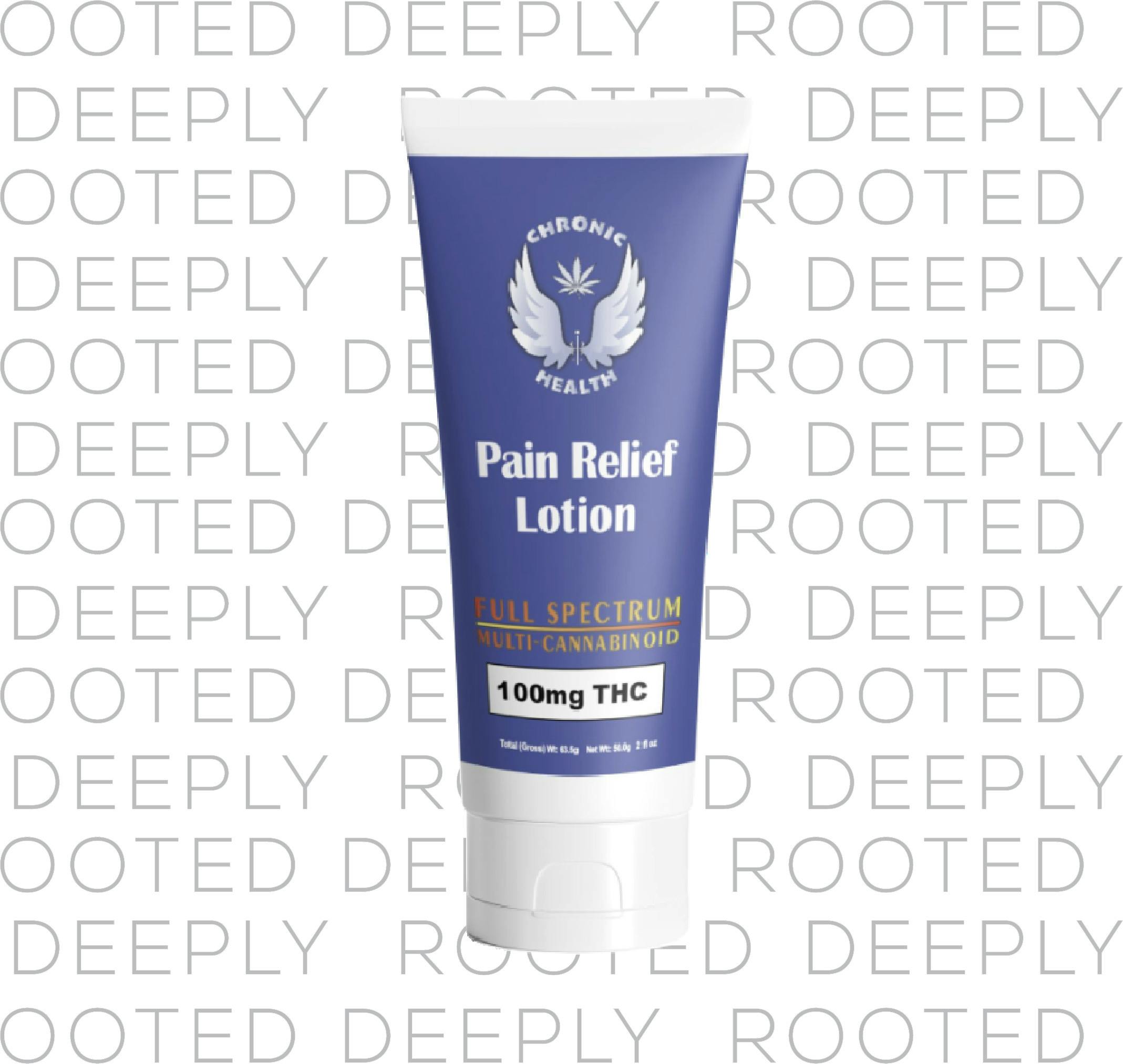 Halo | Chronic Health | THC 100mg Pain Relief Lotion