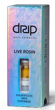 Drip | 0.5g Live Rosin Ceramic Cart | Georgia Apple Pie