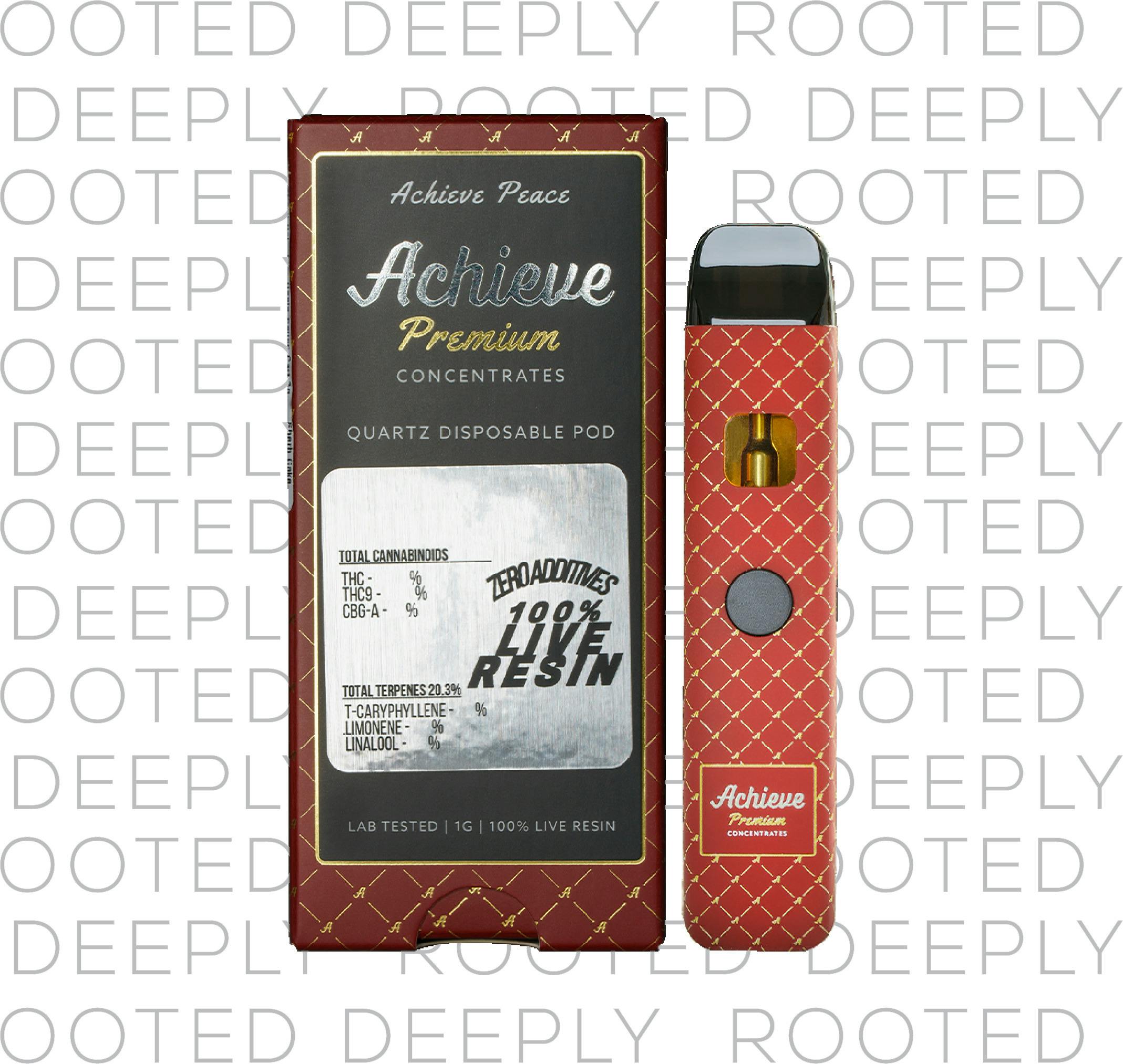 Achieve | 1g Live Resin AIO | Pound Town