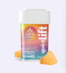 Wana | Quick Lift | 1:1:1 50mg THCV: 50mg THC: 50mg CBG | Clementine Shine