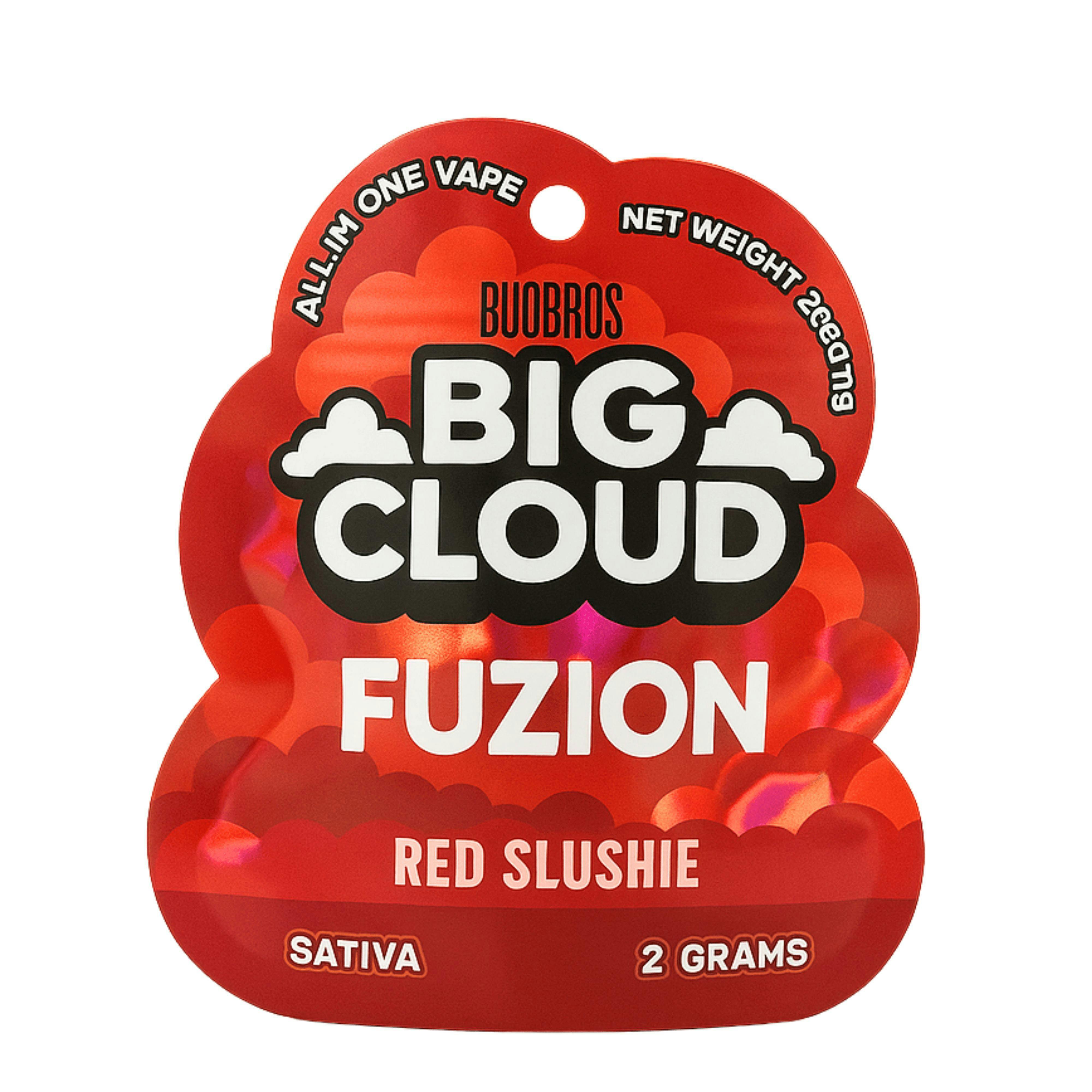 Bud Bros | 2g Big Cloud Fuzion AIO | Red Slushie