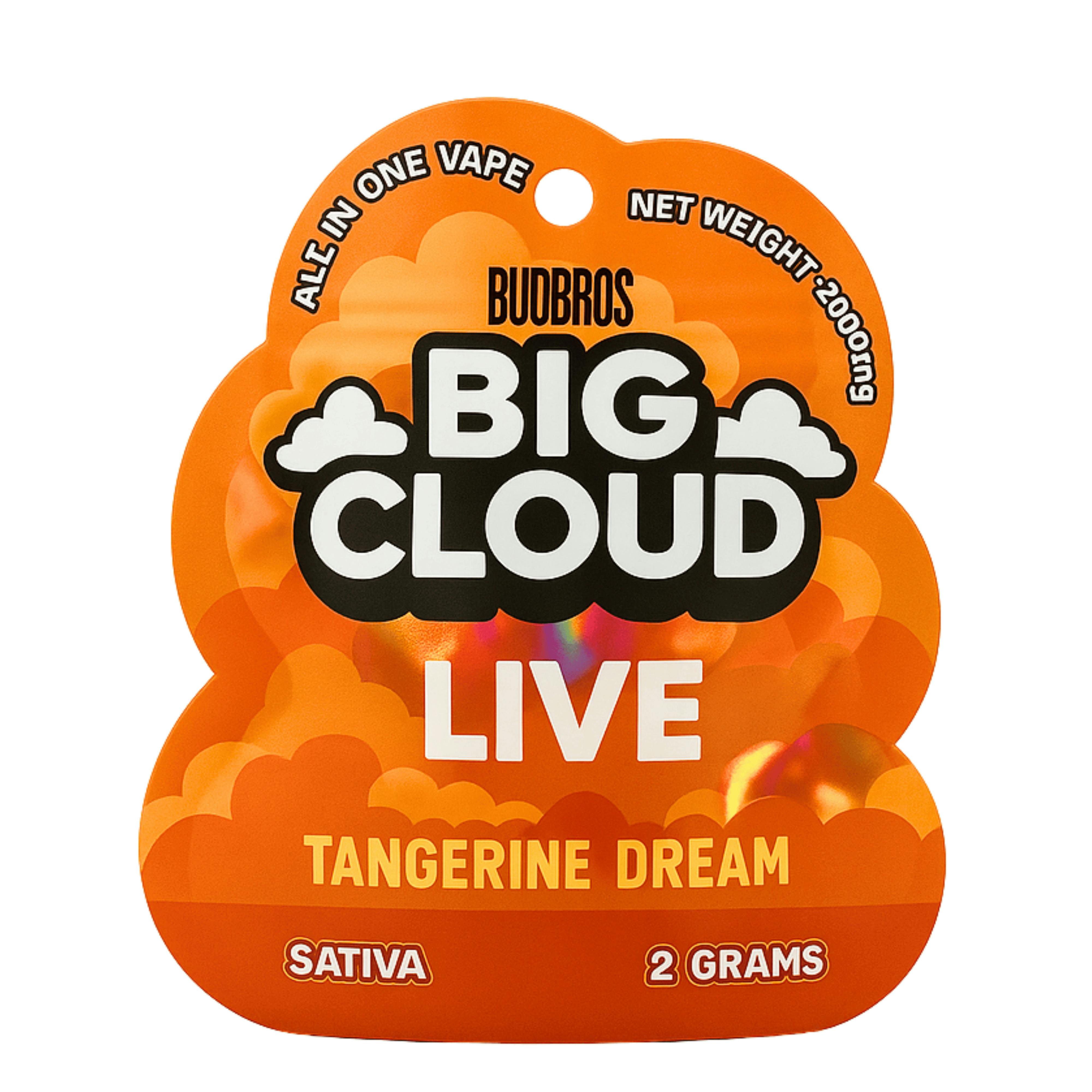 Bud Bros | 2g Big Cloud Live AIO | Tangerine Dream
