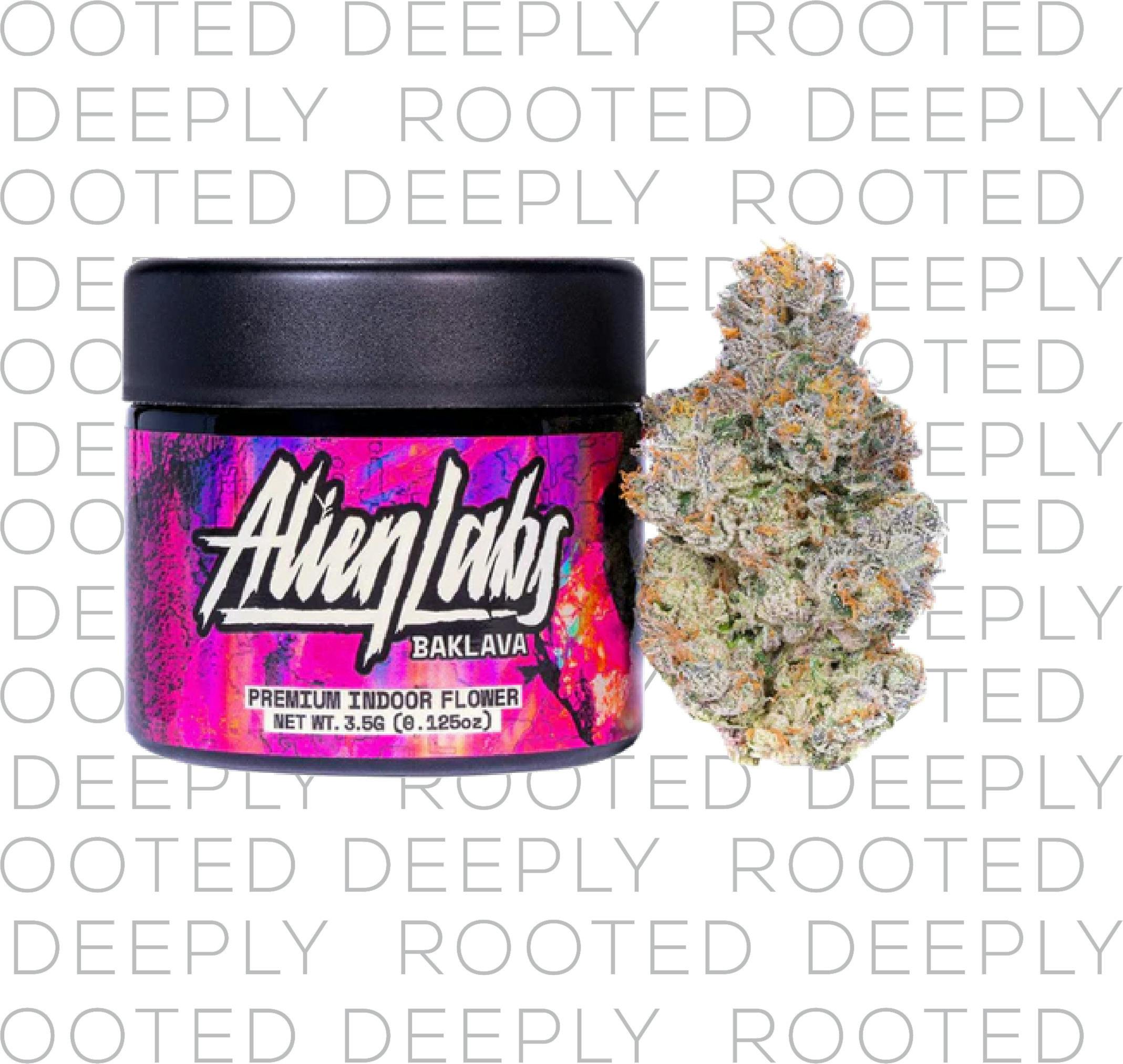 Alien Labs | 3.5g Flower Jar | Baklava