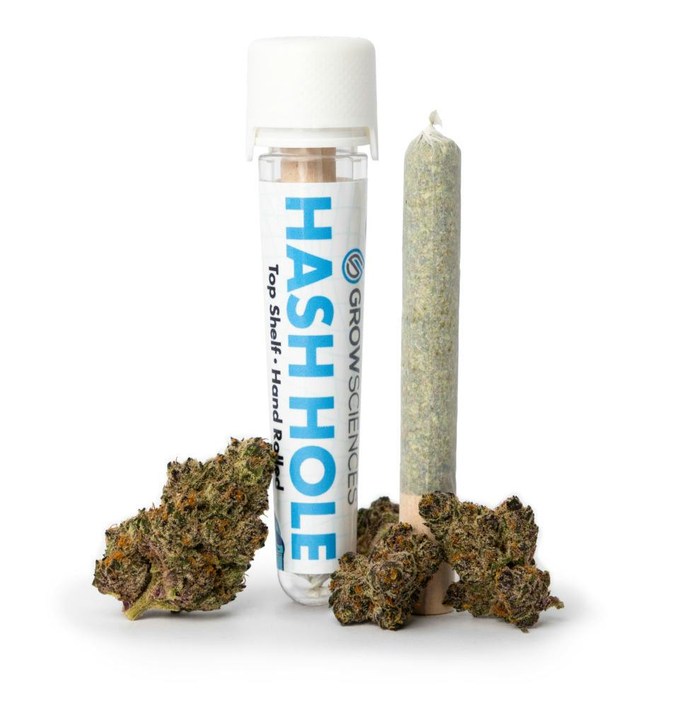 Grow Sciences | 2g Hash Hole Pre-Roll | Modified Rootbeer x GMO