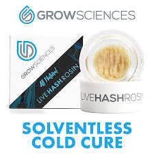 Grow Sciences | 1g Live Hash Rosin Cold Cure | Plasticizer