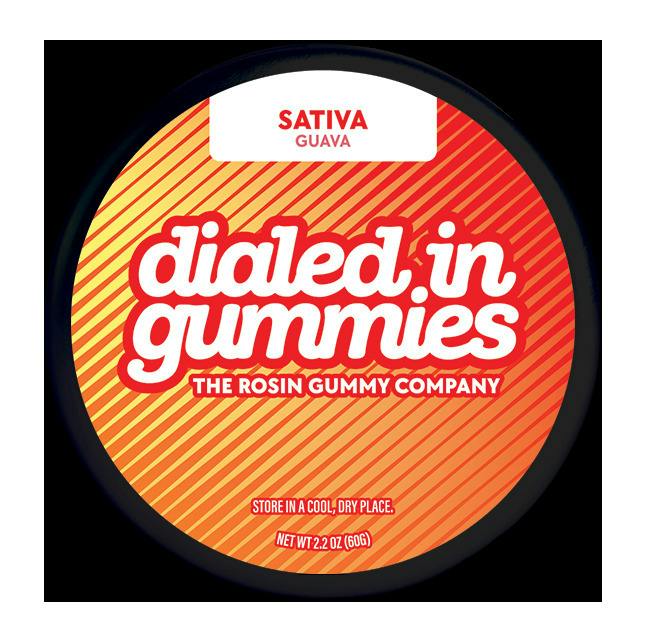 Dialed In | 100mg Classic Rosin Gummies | Guava