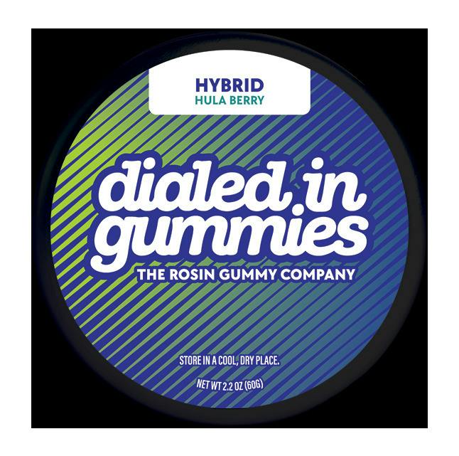 Dialed In | 100mg Classic Rosin Gummies | Hula Berry