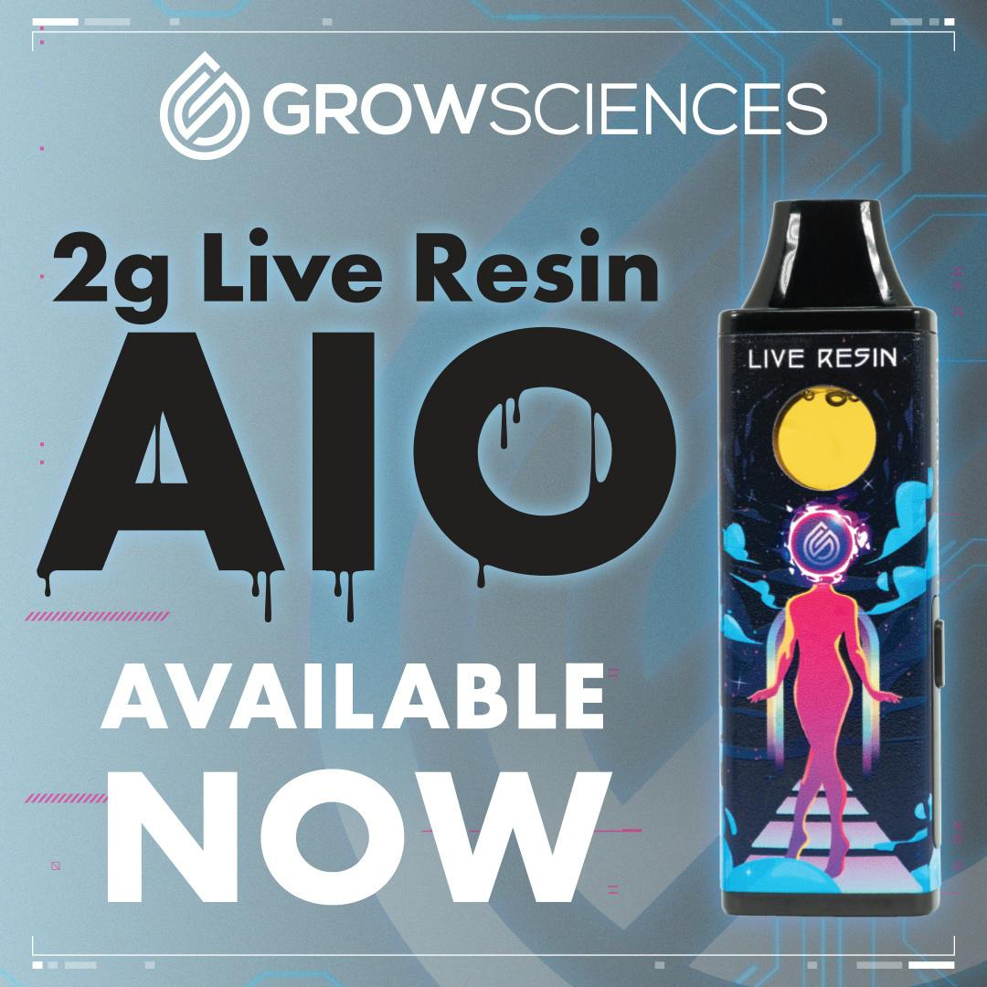 Grow Sciences | 2g Live Resin AIO | Lemon Cherry