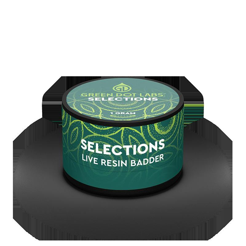 Green Dot Labs | 1g Live Resin Badder | Jalapeño