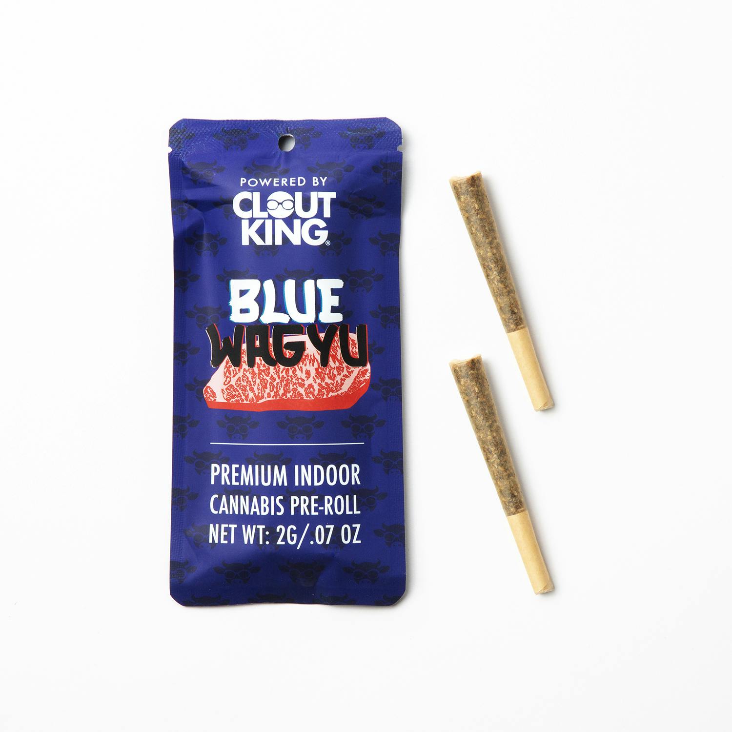 Clout King | 2-Pack x 1g Pre-roll (2g) | Melonheads