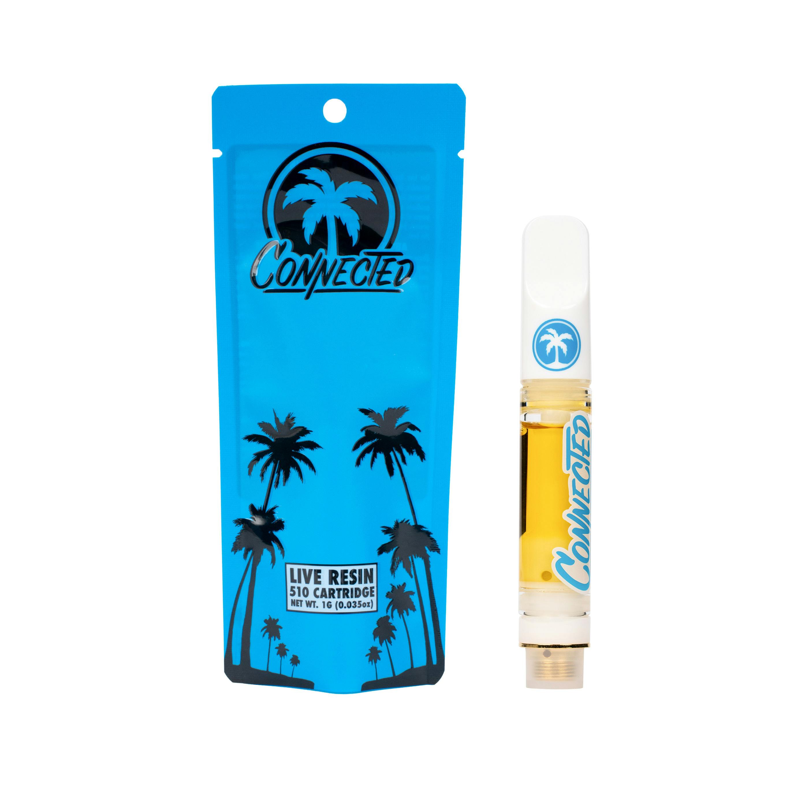 Connected | 1g Live Resin Cart | Permanent Marker