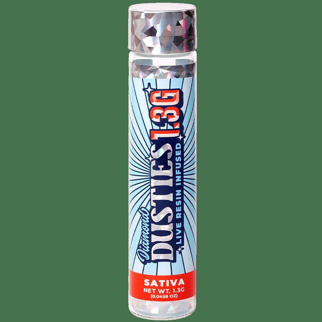 Diamond Dusties | 1.3G Live Resin Infused Pre-Roll | Ruby Sativa