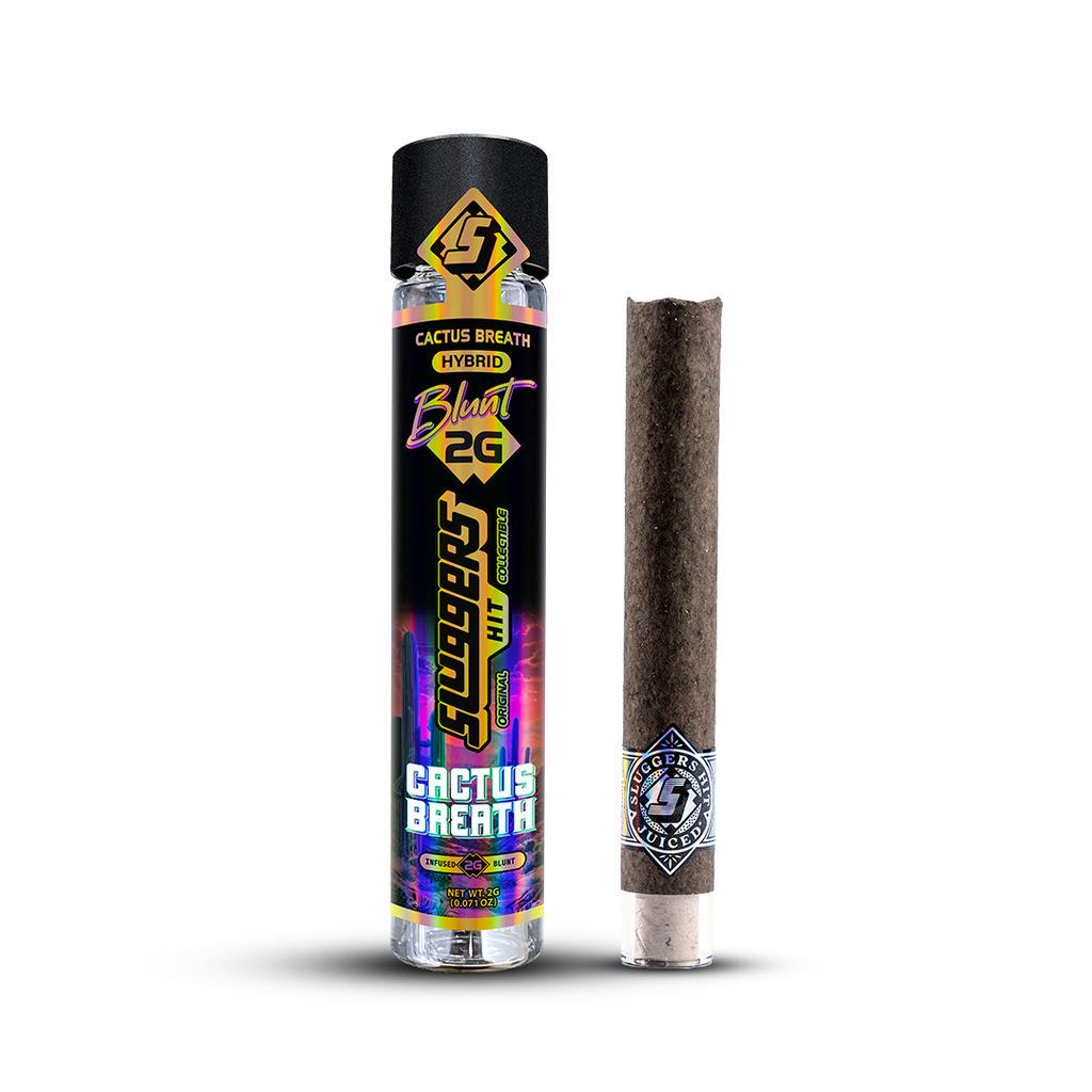 Sluggers | 2g Rosin and Diamond Infused Blunt | Cactus Breath