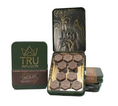 Tru Infusion | 100mg Chocolate Bites | Hazelnut