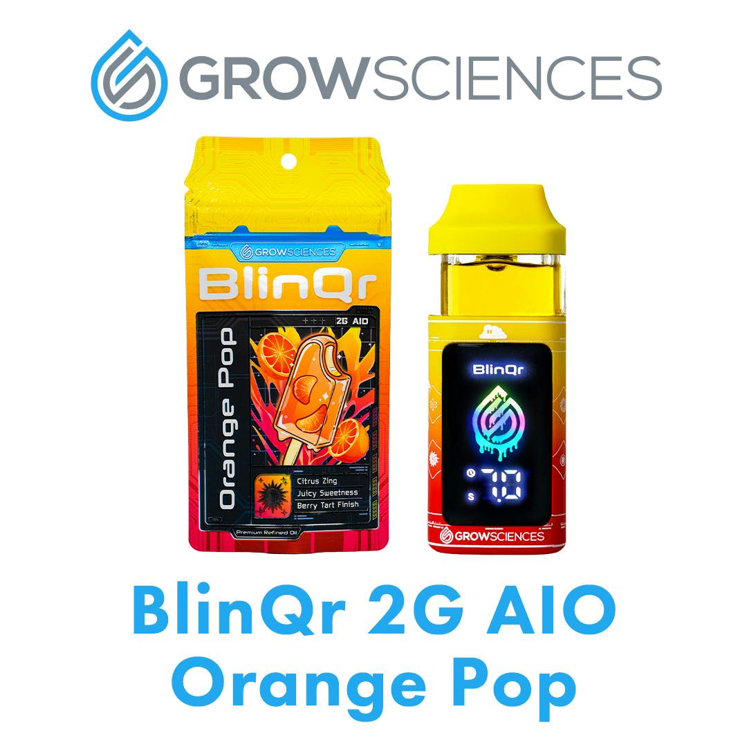Grow Sciences | 2g BlinQr Distillate AIO | Orange Pop