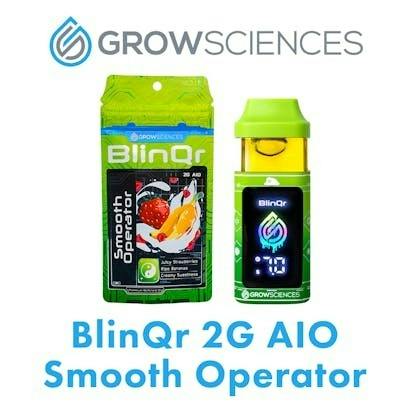 Grow Sciences | 2g BlinQr Distillate AIO | Smooth Operator