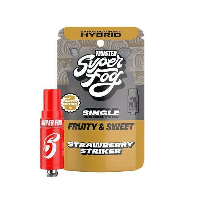 MFUSED | 1g Twisted Liquid Diamonds Ion Cart | Strawberry Striker