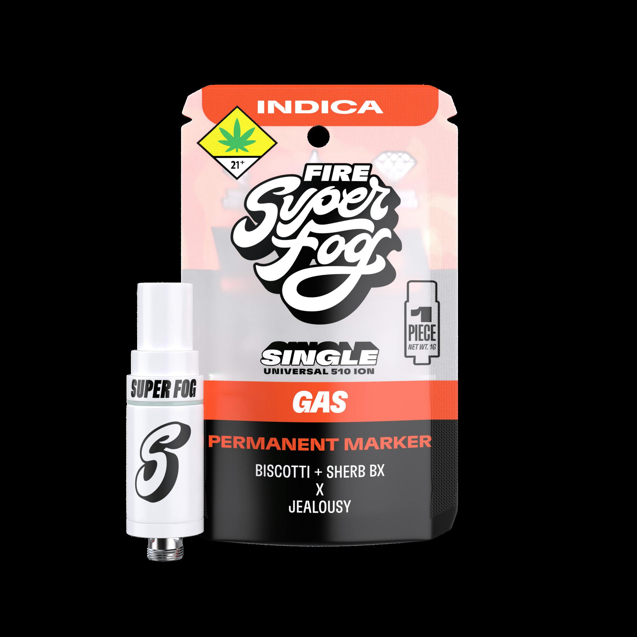 MFUSED | 1g Fire Liquid Diamonds Ion Cart | Permanent Marker