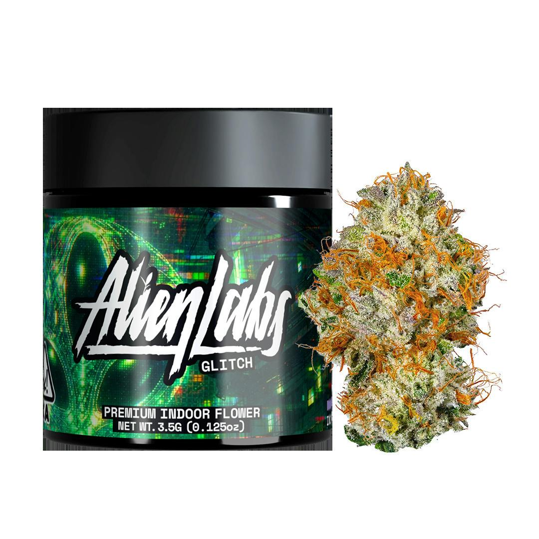 Alien Labs | 3.5g Flower Jar | Glitch