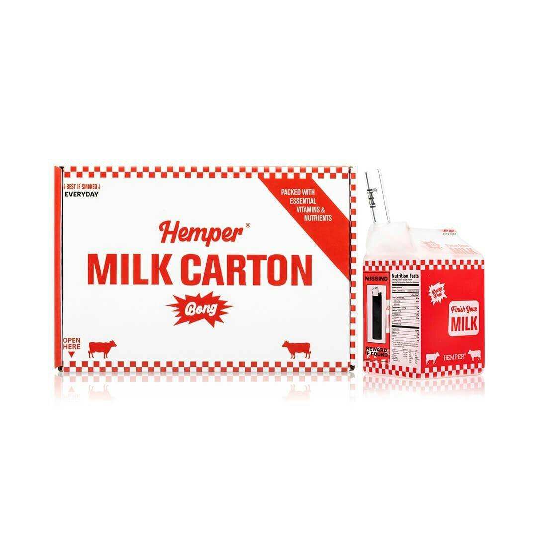 Hemper Bong | Milk Carton