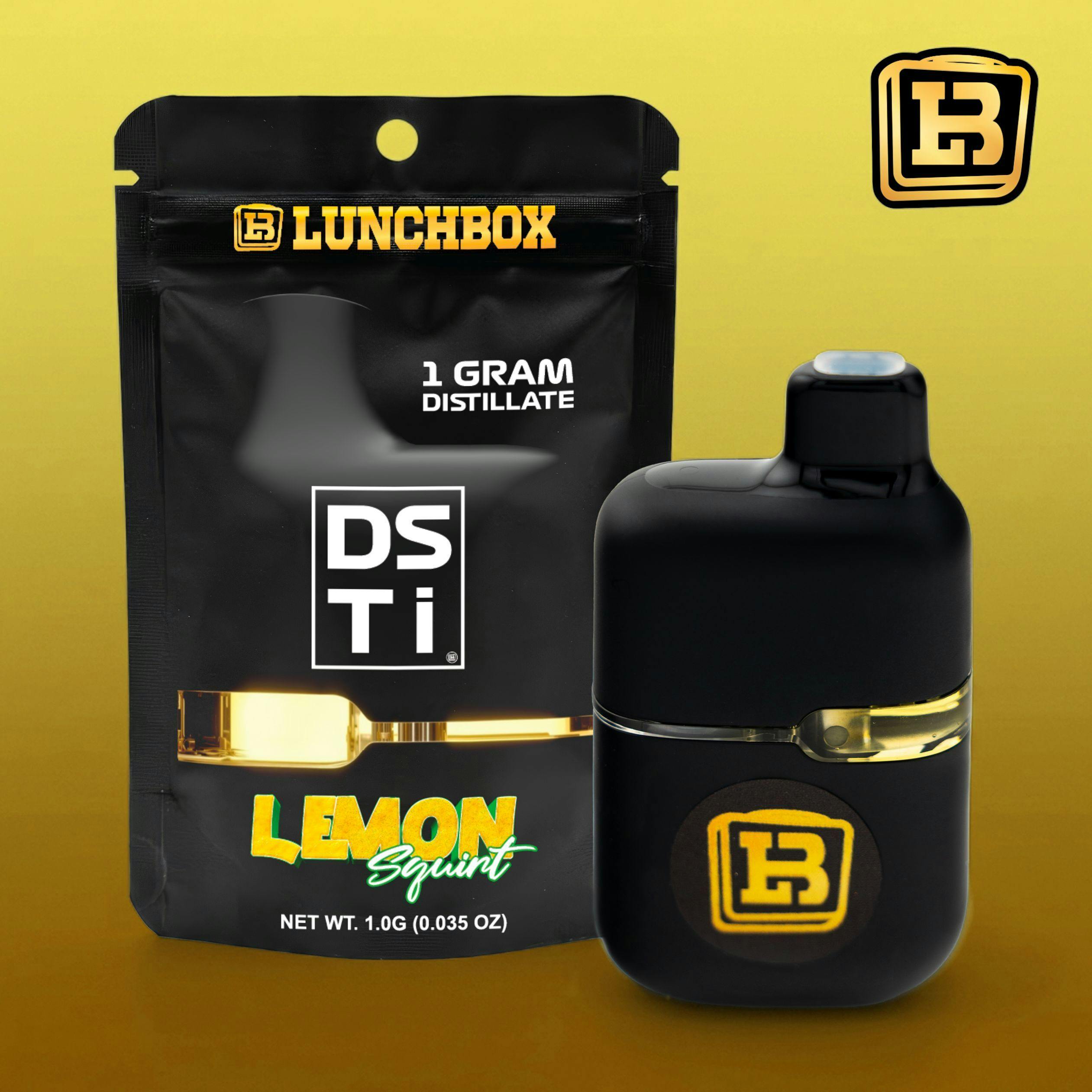 Lunch Box | 1g Distillate AIO | Lemon Squirt