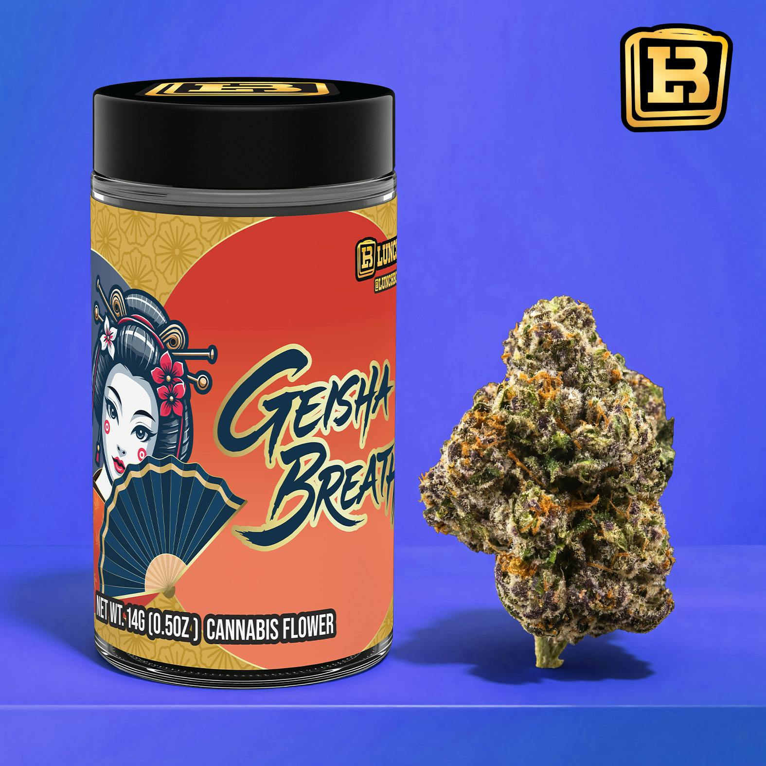 Lunch Box | 14g Flower Mylar | Geisha Breath