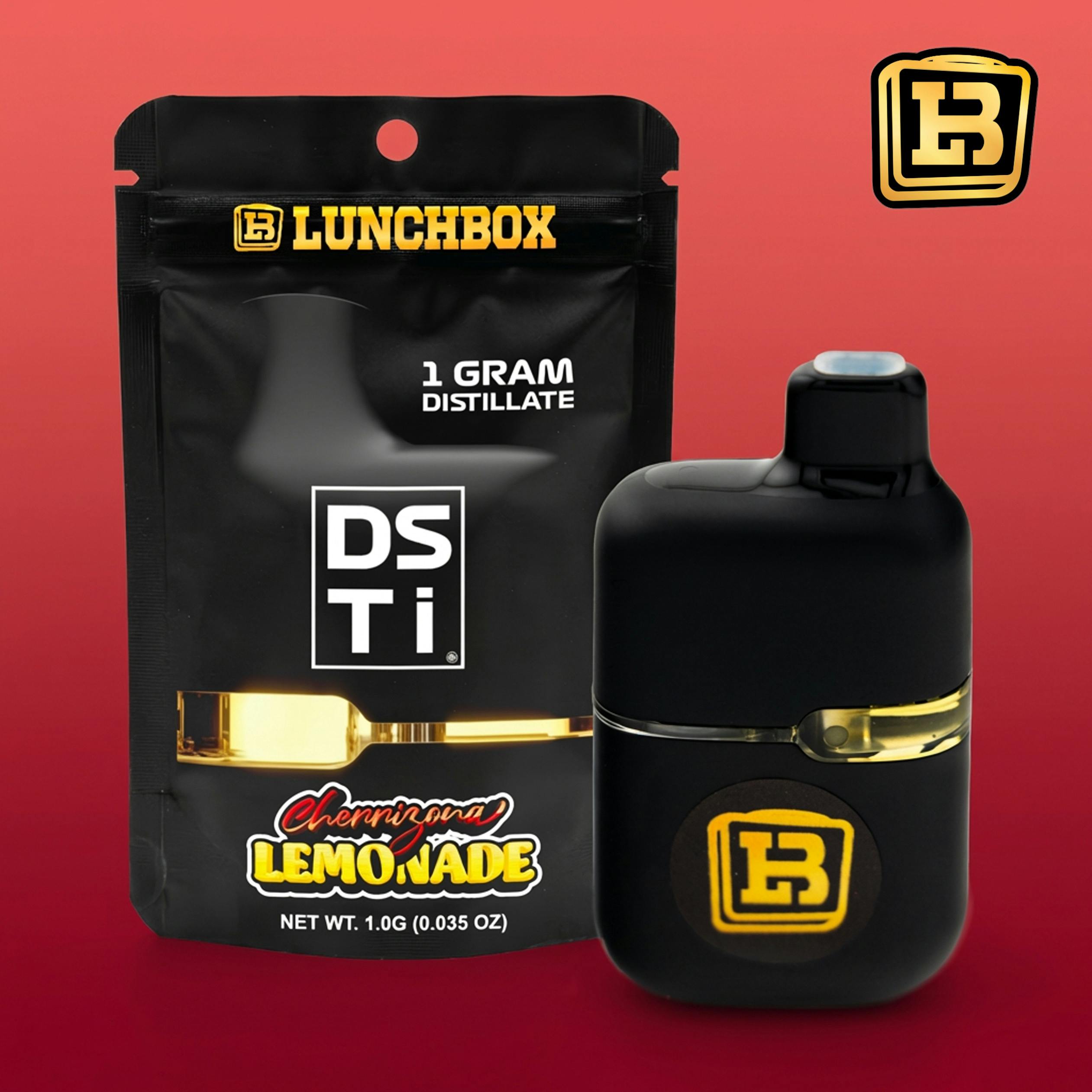 Lunch Box | 1g Distillate AIO | Cherryzona Lemonade