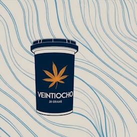 Veintiocho 28pk 1g Pre-Roll - Purple Punch (Indica-Hybrid)