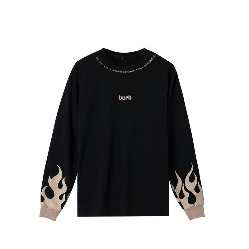 Only Fire Long Sleeve - Black - S