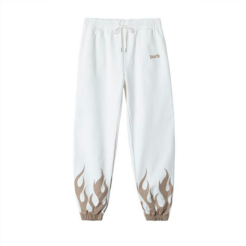 Only Fire Joggers - White - S