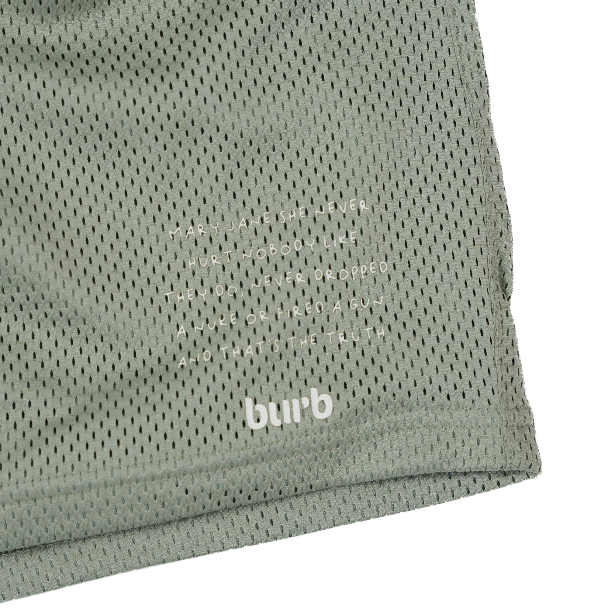 Peace Collection Mesh Shorts - Green - L