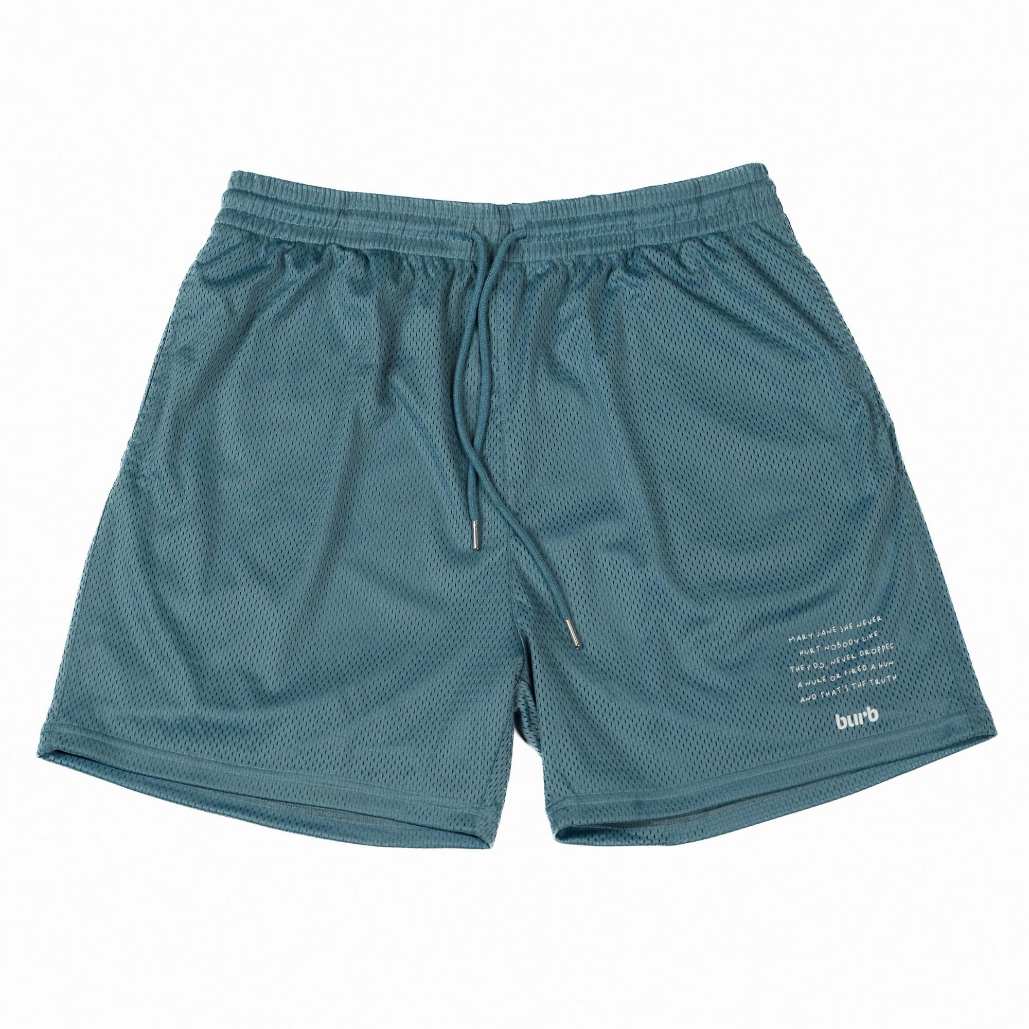 Peace Collection Mesh Shorts - Blue - XL