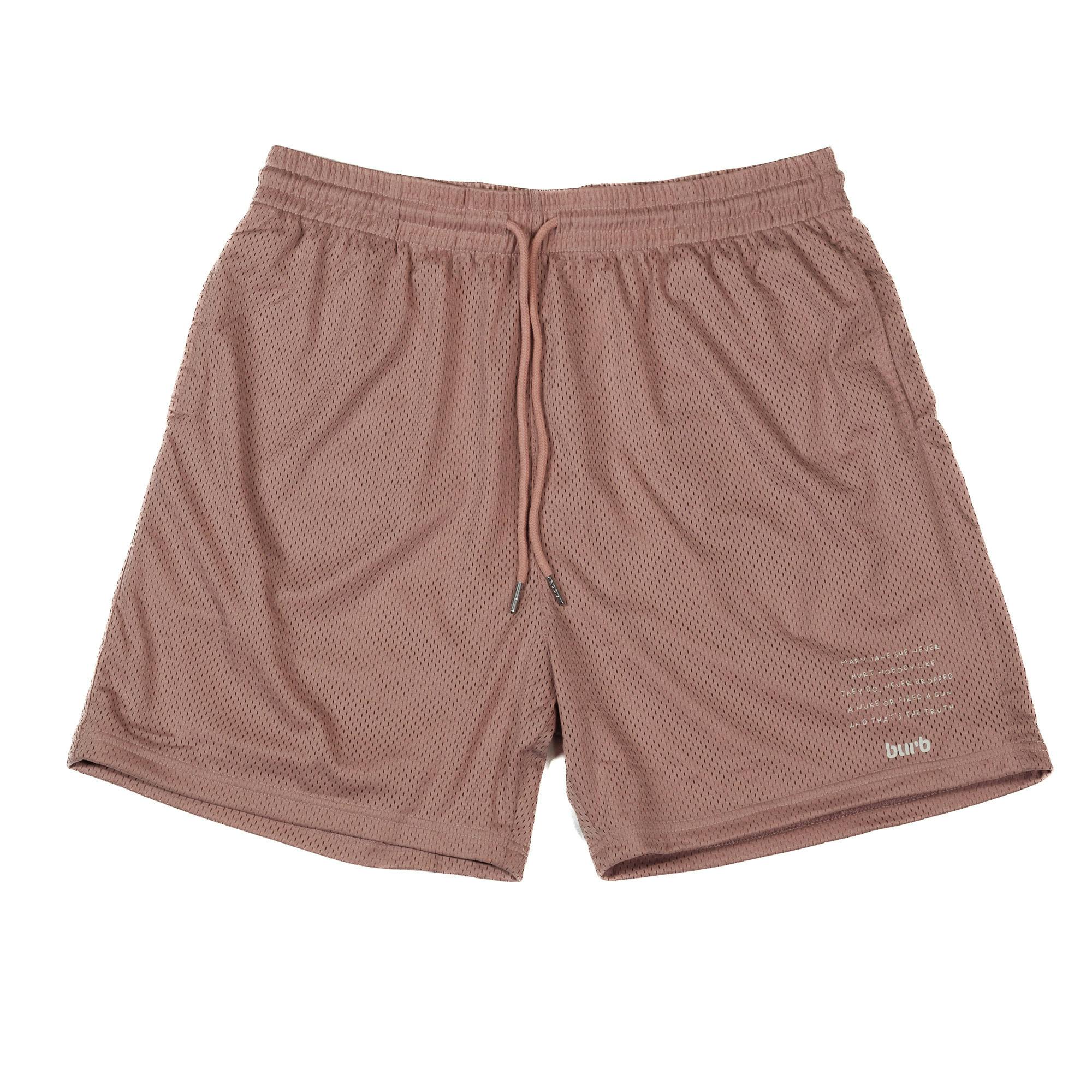 Peace Collection Mesh Shorts - Pink - S