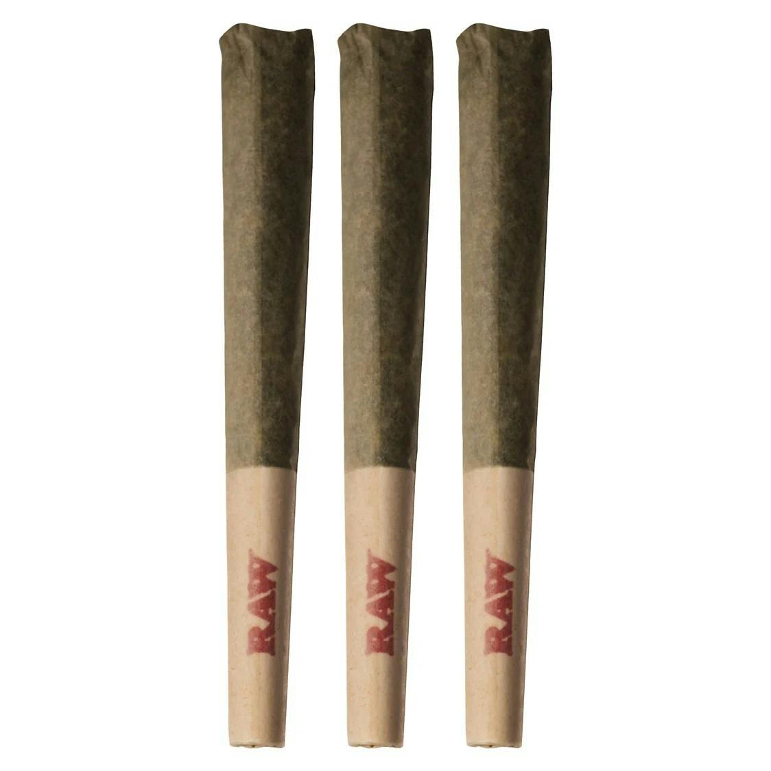 THC BioMed Durga Mata II CBD Pre Rolls 3 x 0.5g