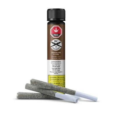 BC Doobies Chocolope Pre Rolls 3 x 0.5g