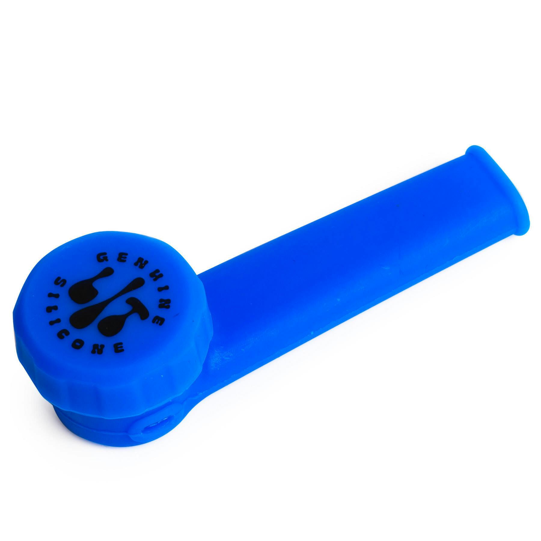 LIT® Silicone 3.5" Hand Pipe - Blue
