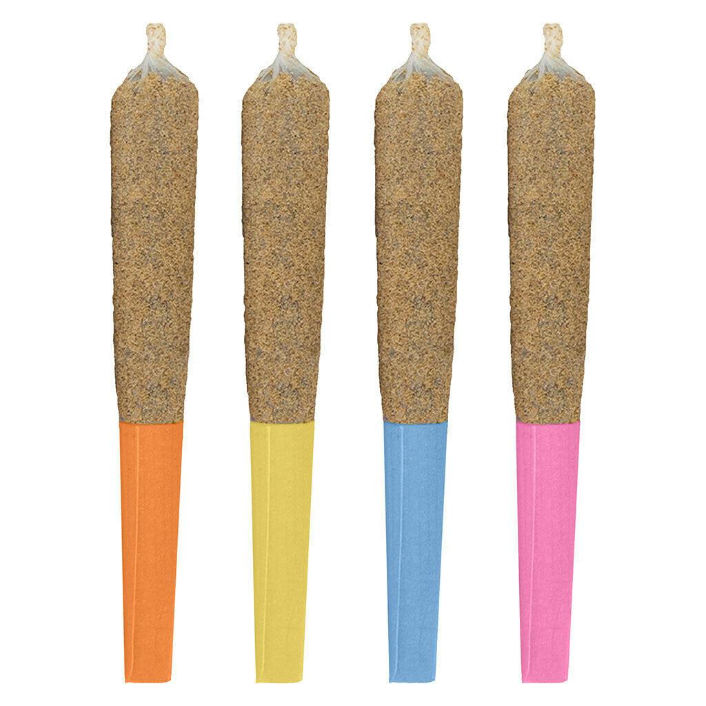 Tropical X Burst Collection Variety Infused Pre-Roll 4x0.5g Hash and Kief