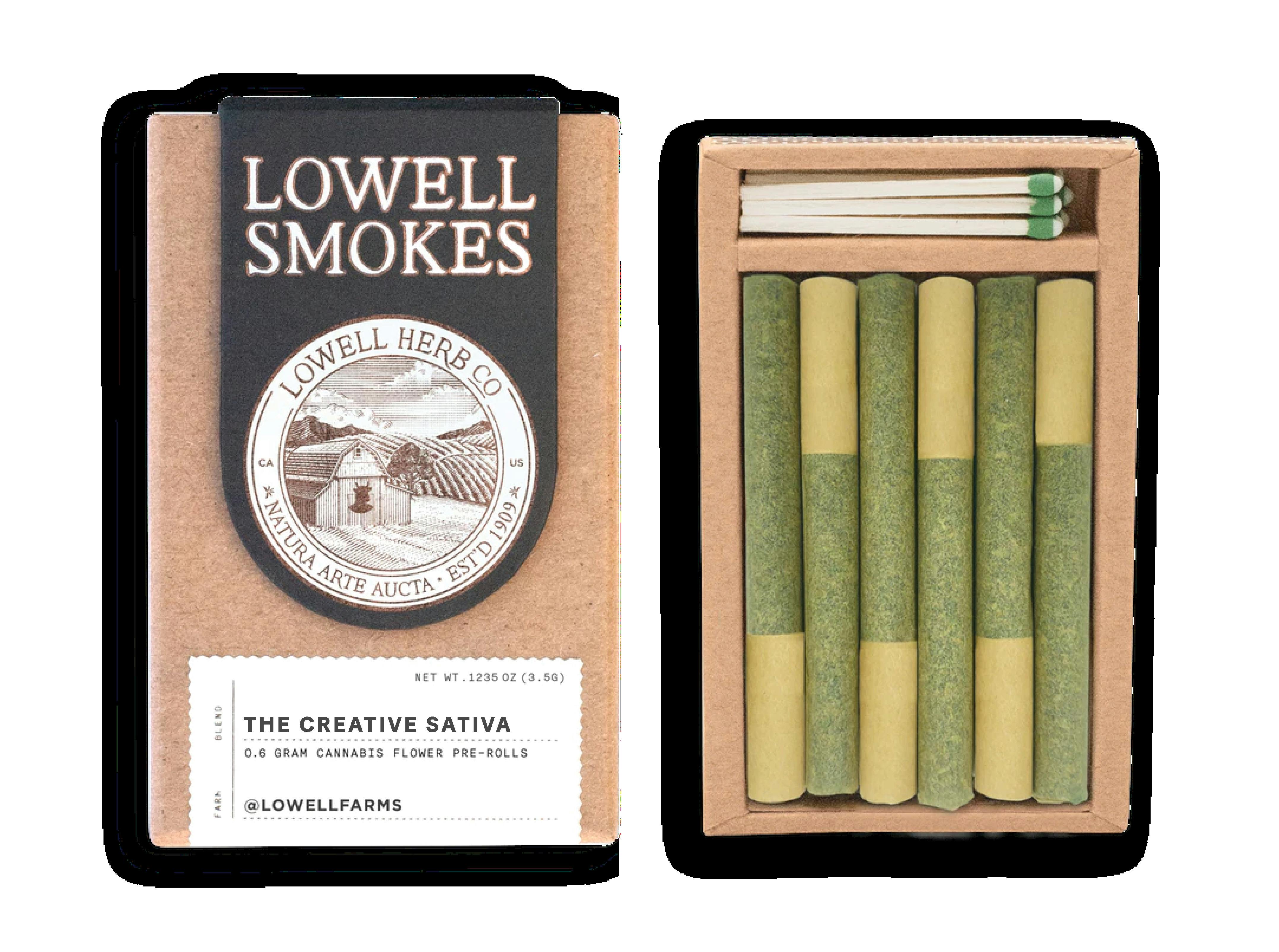 The Creative Sativa 6 Pack Smokes