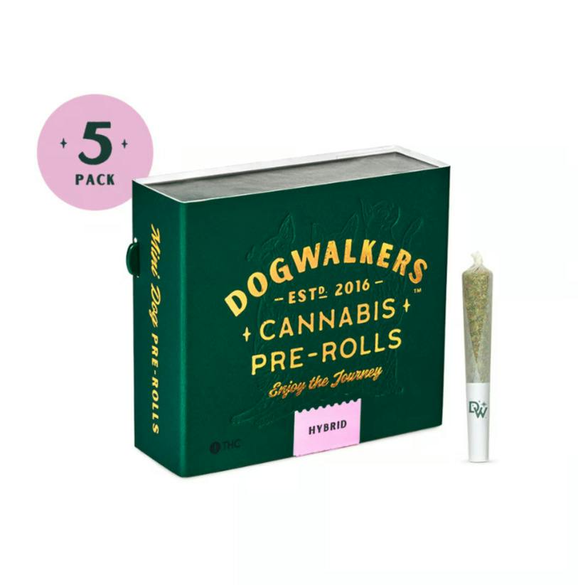 Mini Dogs Dulce De Uva Pre-Roll Pack 1.75g (0.35g ea | 5-Pack)