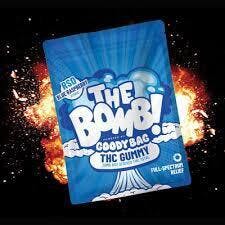 Blue Raspberry Bomb Gummies