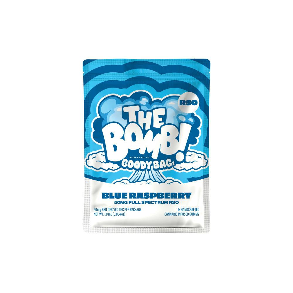 The Bomb! RSO Blue Raspberry Gummies