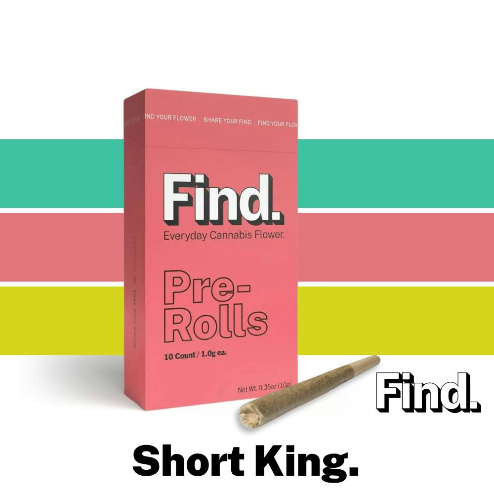 Short King Pre-Roll Pack 10g (10-Pack | 1g Each)