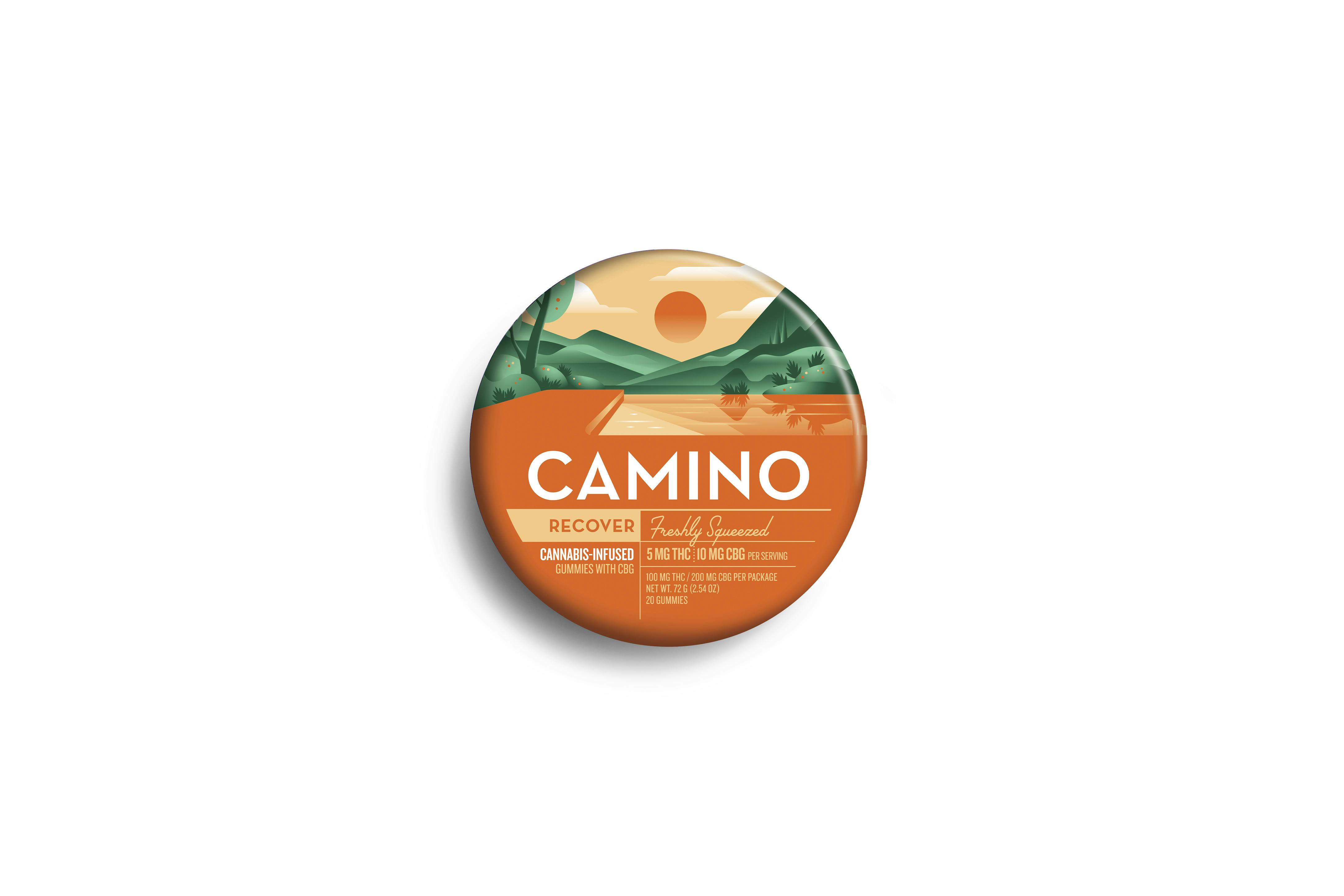 Camino Sours Ratioed Freshly Squeezed Gummies 100mg (5mg ea | 20-Pack)