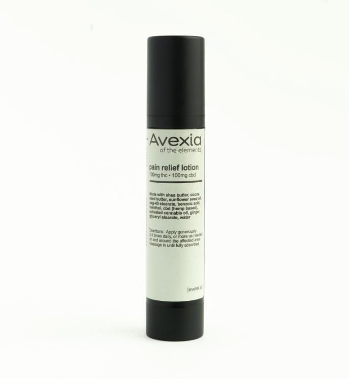 Avexia Unscented Ratioed Lotion 100mg | 1:1 THC:CBD