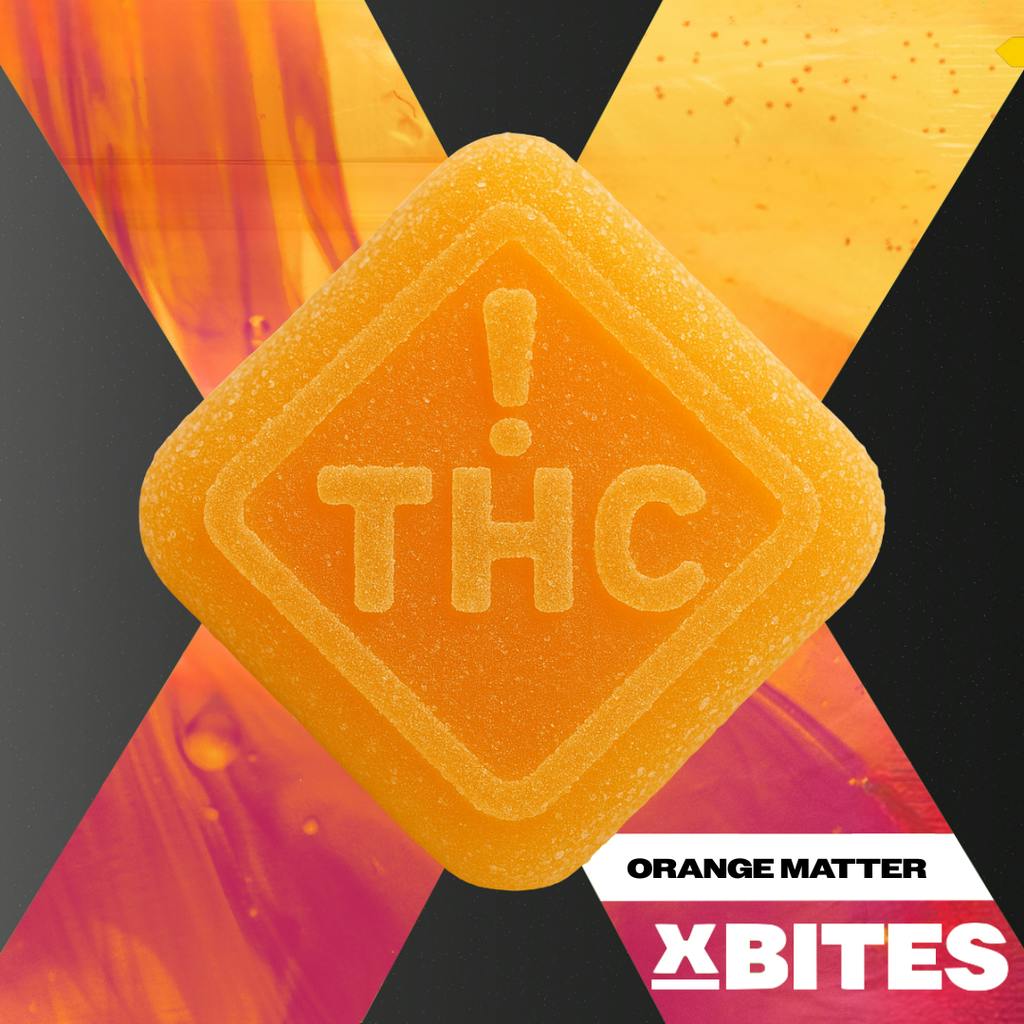 Select X-Bites Orange Matter Gummies 10mg ea | 5-Pack